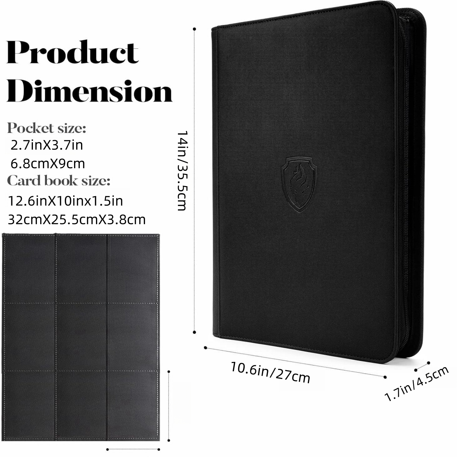 9 Pocket Trading Card Binder,  - đánh giá và giá Pokemon Binder Card
