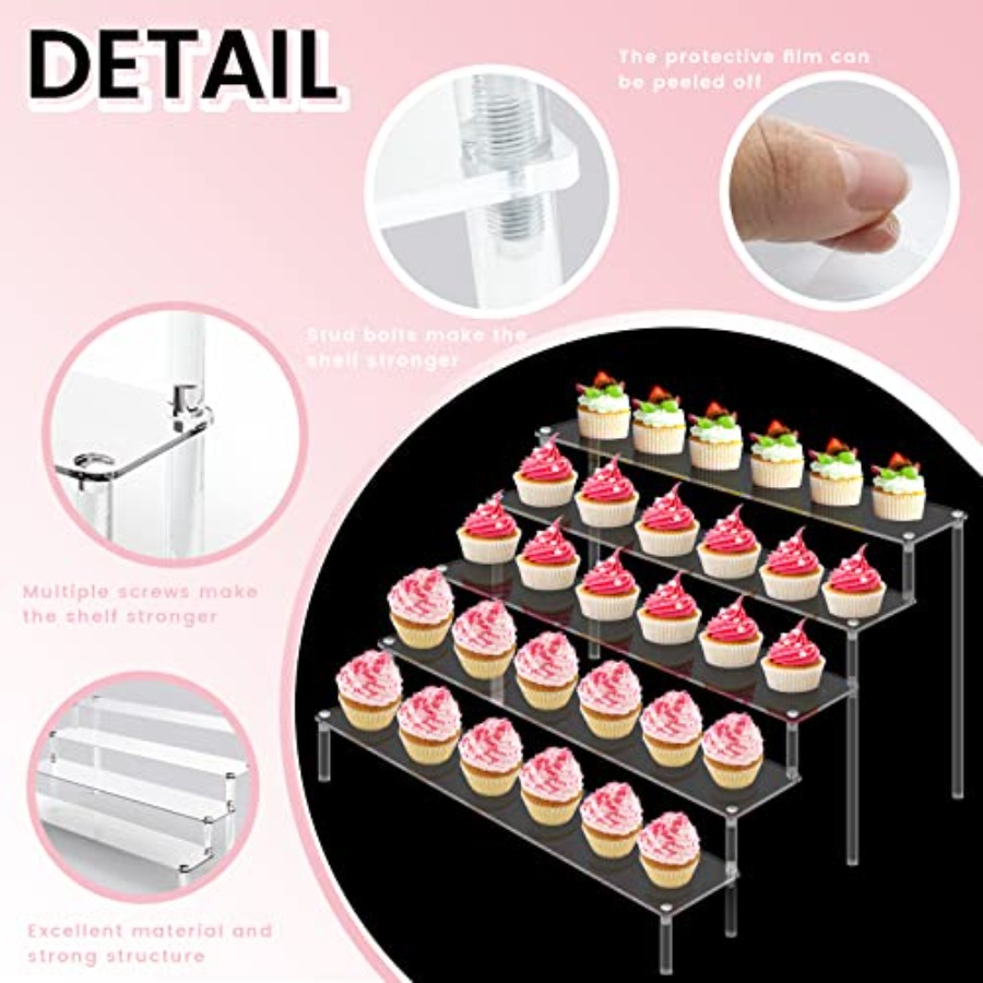 Acrylic Display Risers Stand S - đánh giá và giá Display Risers Set