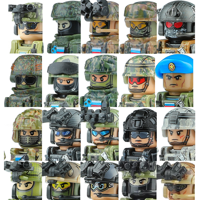 Military Russia Special Forces - đánh giá và giá Lego Minifigure Holder