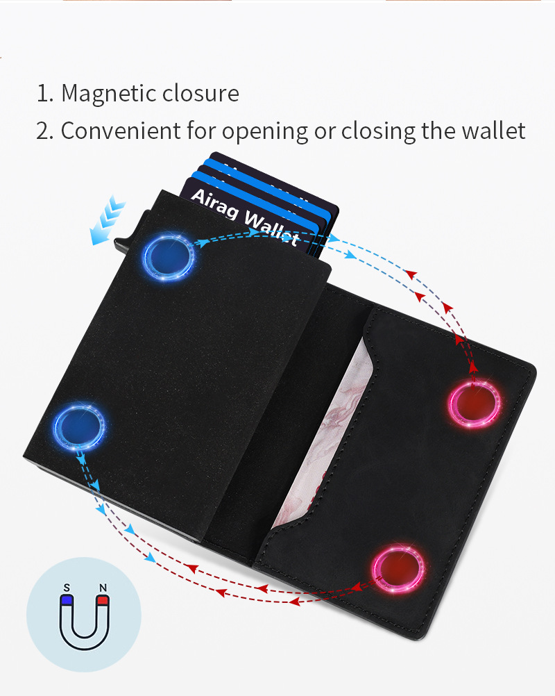 2026 Men's Luxury Magnetic Lea - đánh giá và giá Card Top Loader