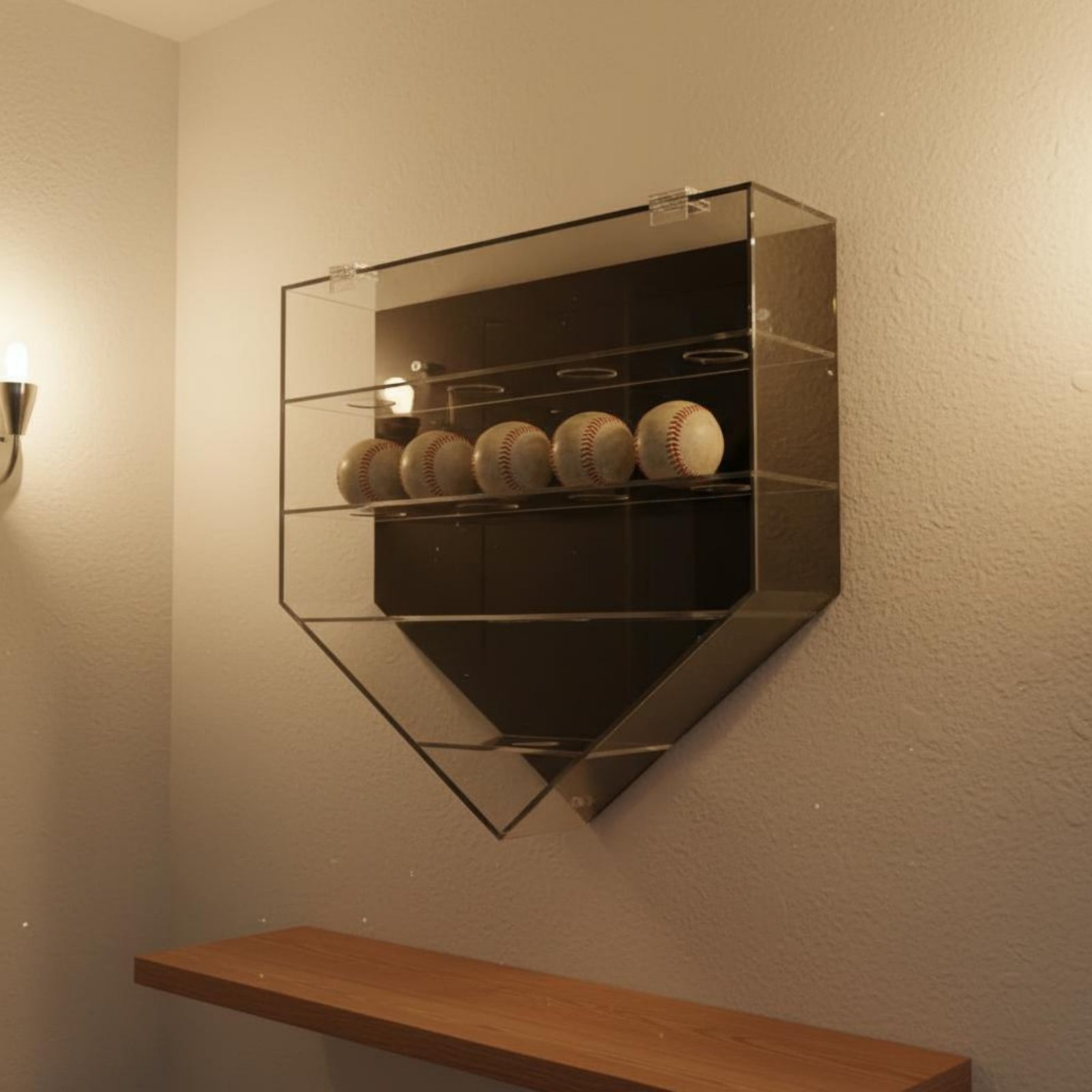 Baseball Display Case Transpar - đánh giá và giá Display Case Acrylic