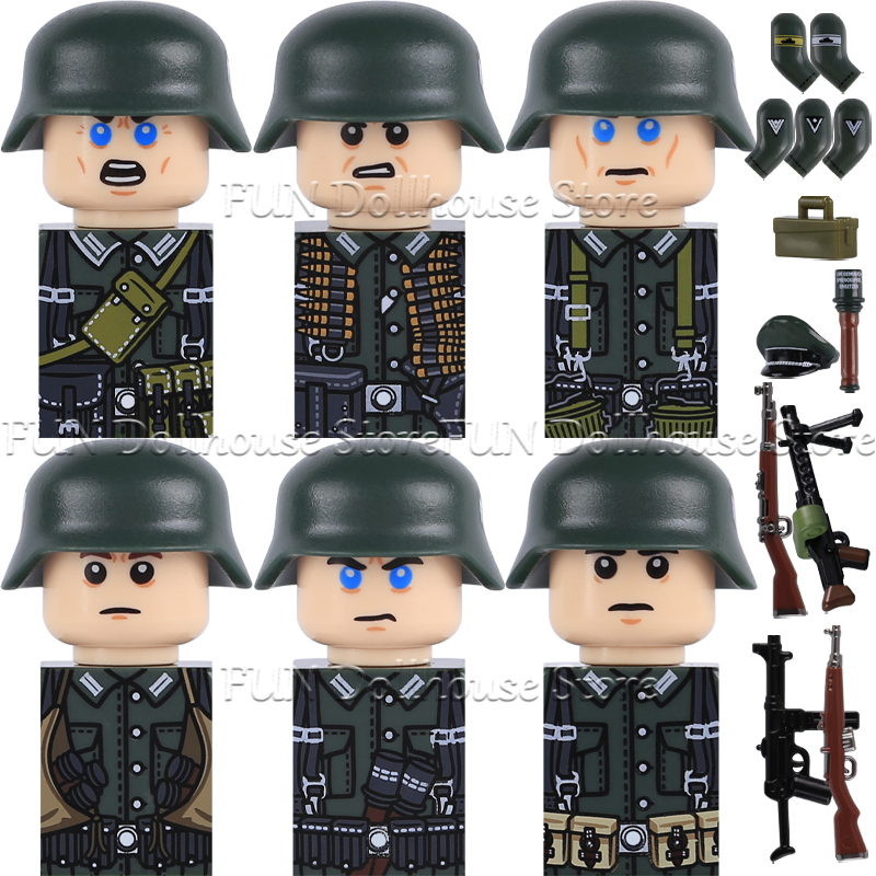 Winter Snow German Sniper Sold - đánh giá và giá Lego Minifigure Holder