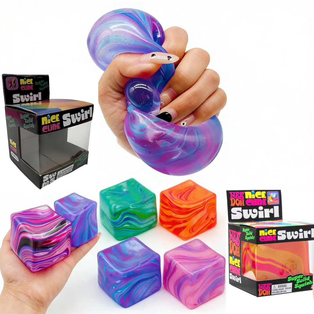 Needoh Soft and Glutinous Sens - đánh giá và giá Fidget Cube Original