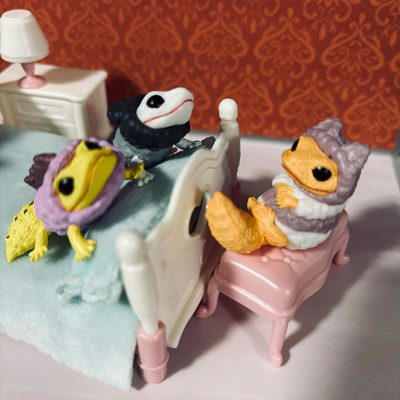 Japanese Genuine YELL Gecko Li - đánh giá và giá Capsule Toy Gashapon