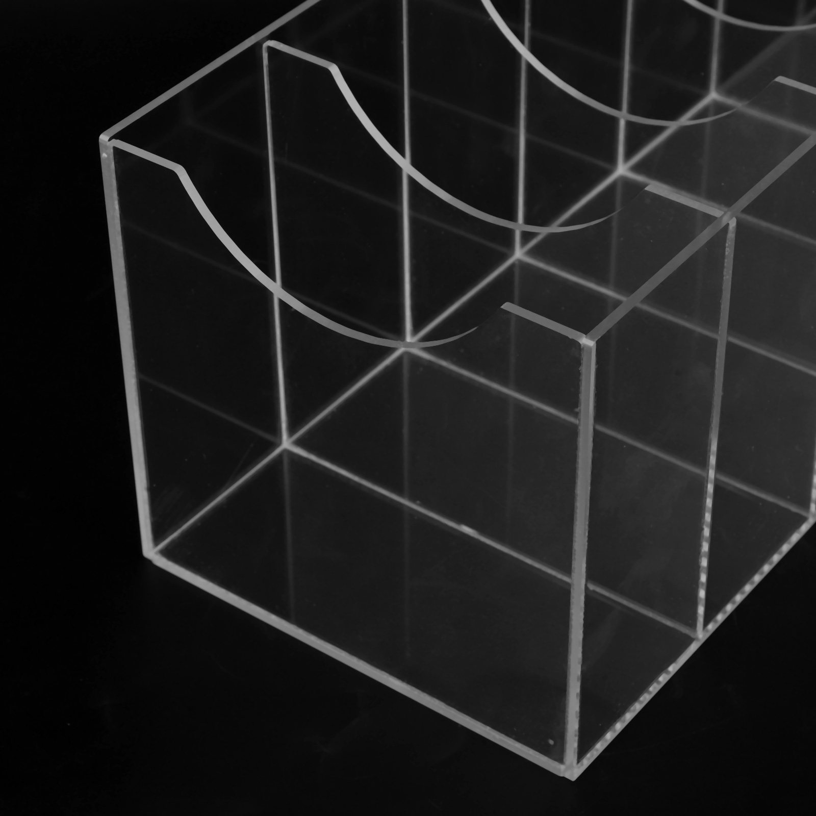 5-Compartment Acrylic Belt Org - đánh giá và giá Display Case Acrylic