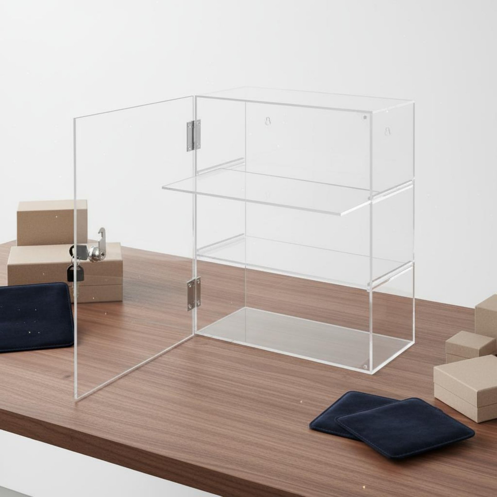 Locking Acrylic Display Case L - đánh giá và giá Display Case Acrylic