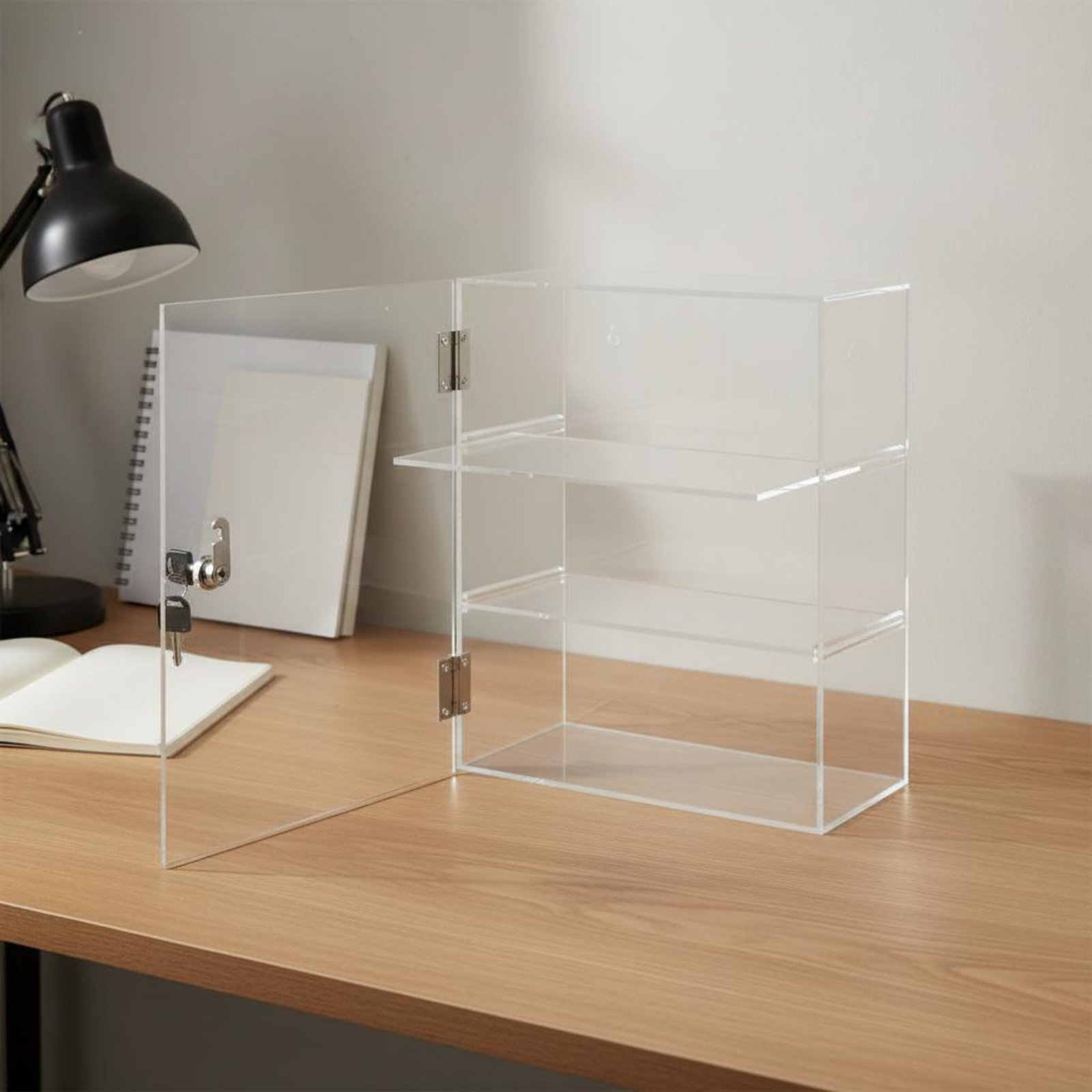Locking Acrylic Display Case L - đánh giá và giá Display Case Acrylic