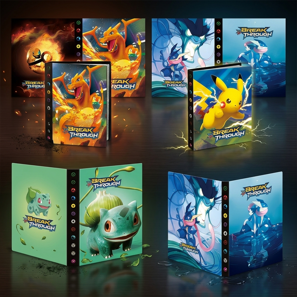 Bandai Pokemon 4 Grid Card Alb - đánh giá và giá Pokemon Binder Card