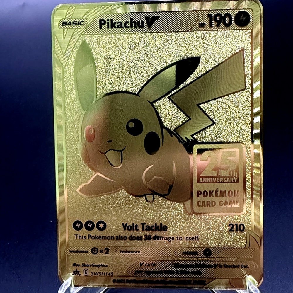 Metal Material PTCG CARD Engli - đánh giá và giá Pokemon Binder Card