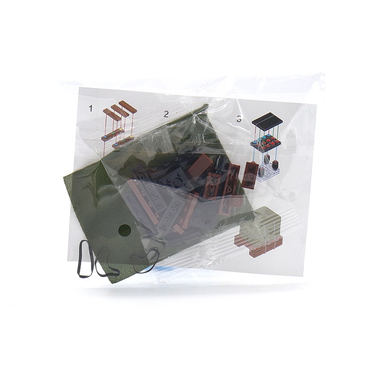 WW2 Military Air Drop Crate Bu - đánh giá và giá Lego Minifigure Holder